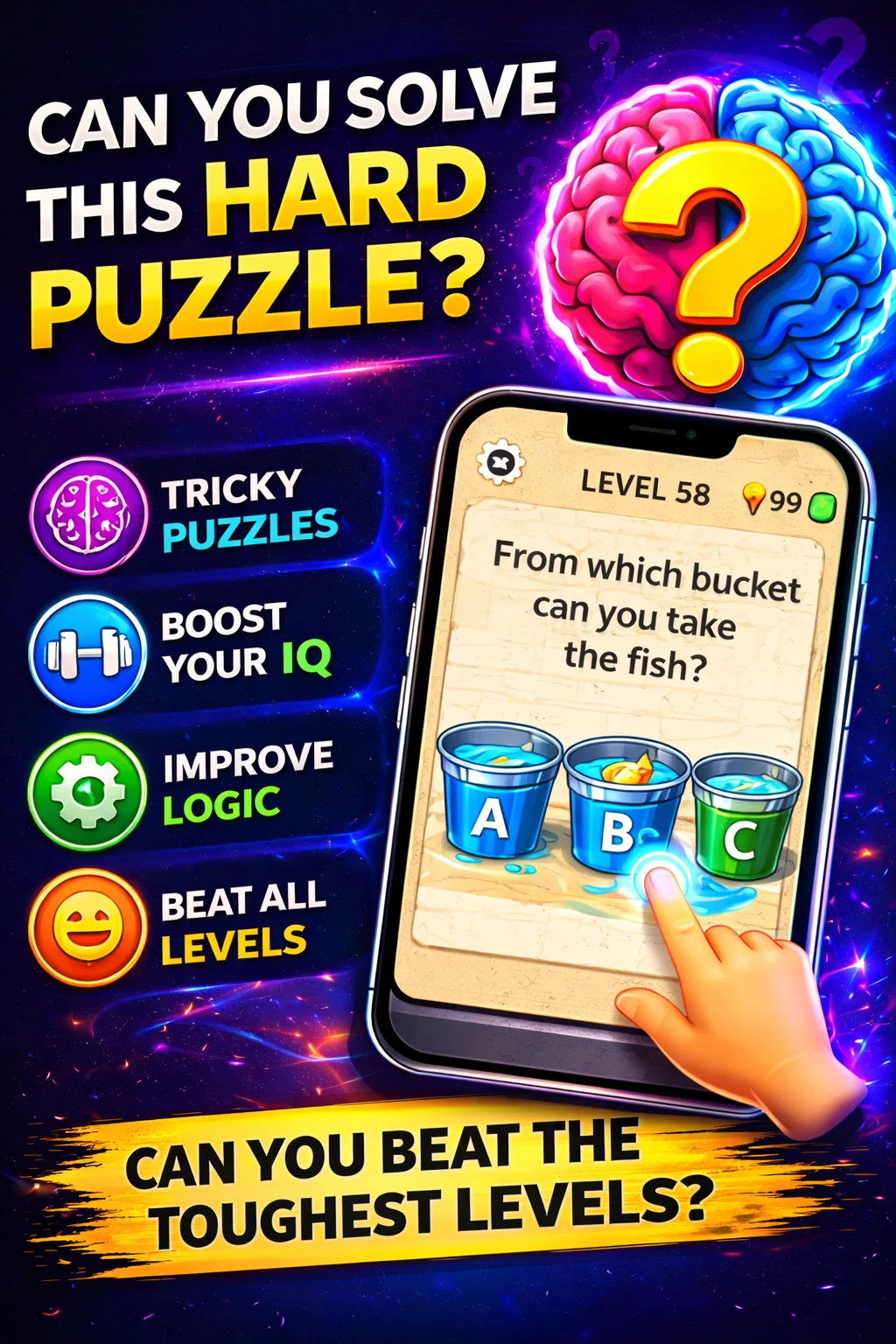 Brain Test: IQ Puzzle Game screenshot