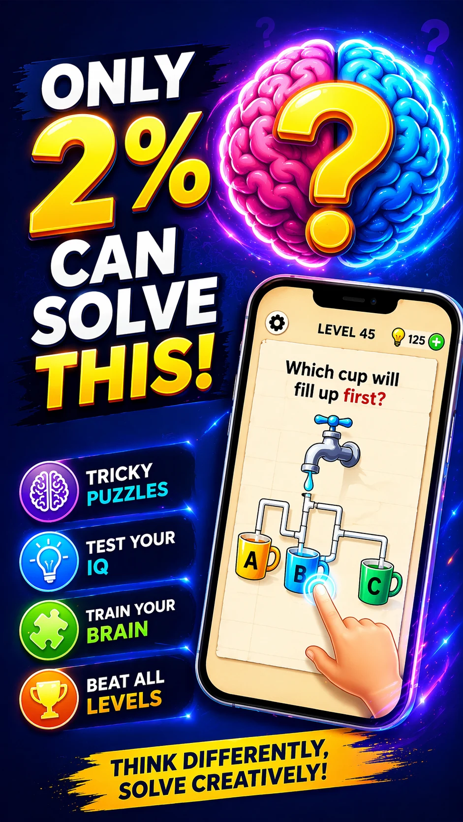 Brain Test: IQ Puzzle Game screenshot