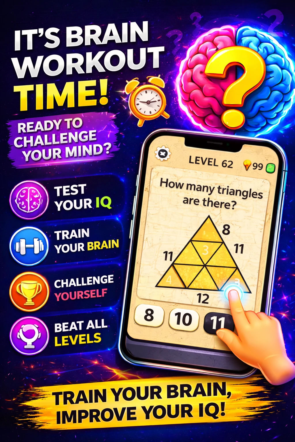Brain Test: IQ Puzzle Game screenshot